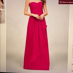 David’s Bridal Bridesmaid Dress